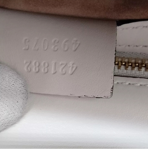 Gucci Crossbody bag Sylvie White Leather - Picture 16 of 16